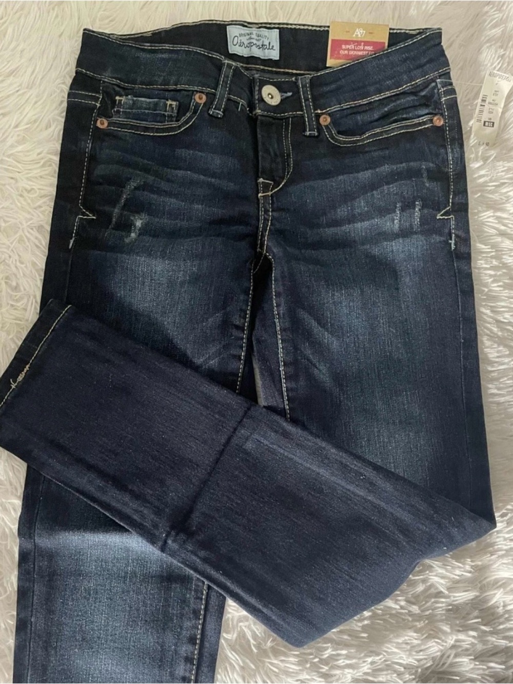 NWT Y2K Aeropostale LOLA Jegging (Super Low Rise/Our Skinniest Fit) -Style #0224